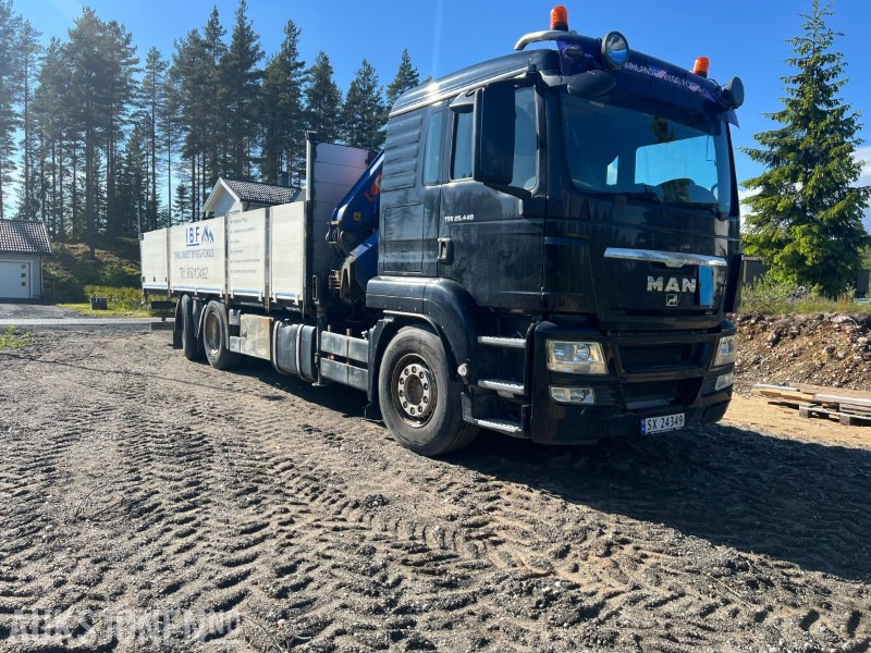 2010 MAN TGS 26.440 KRANBIL PM 22SP KRAN MED FJERNKONTROLL - Crane truck: picture 3 2010 MAN TGS 26.440 KRANBIL PM 22SP KRAN MED FJERNKONTROLL - Crane truck: picture 3