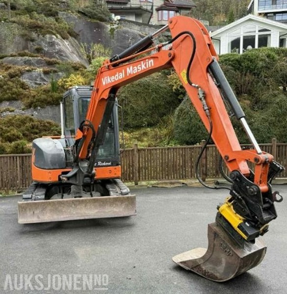 2011 HITACHI 52U. 3700T. ENGCON TILTROTATOR. S40. SERVICE 3600T - Excavator: picture 5 2011 HITACHI 52U. 3700T. ENGCON TILTROTATOR. S40. SERVICE 3600T - Excavator: picture 5