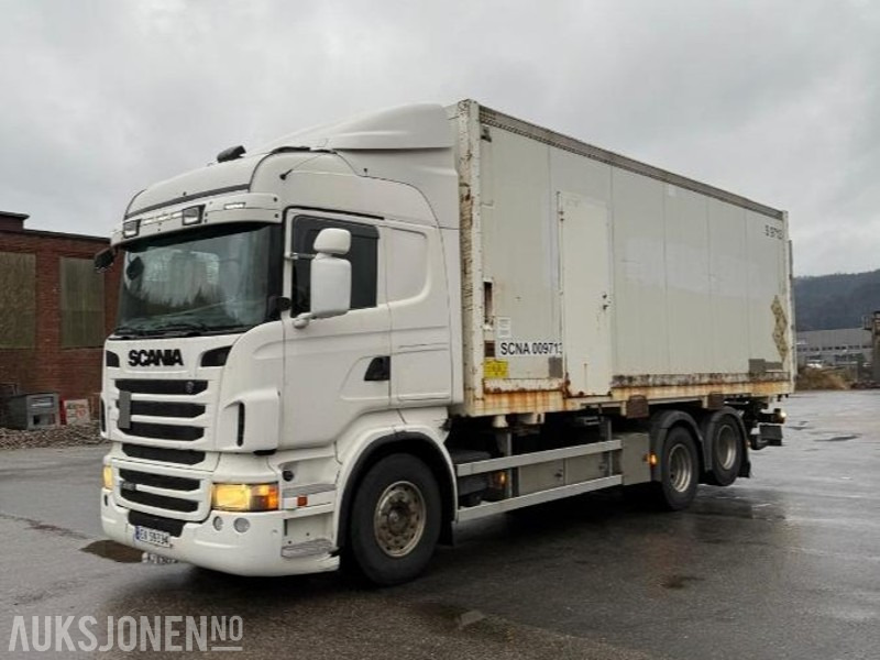 2011 Scania R480 LB6X2HNB – 491 hk – EU-godkjent til 24/09/2026 - Container transporter/ Swap body truck: picture 1 2011 Scania R480 LB6X2HNB – 491 hk – EU-godkjent til 24/09/2026 - Container transporter/ Swap body truck: picture 1