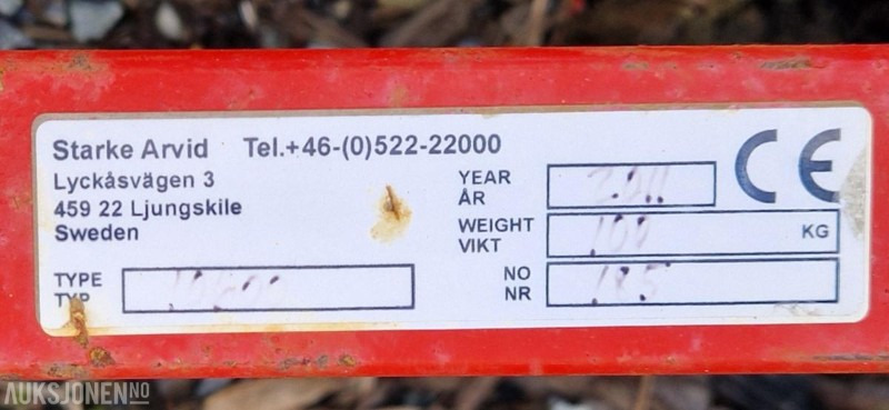 2011 Sterke Arvid Gipsplate vogn/bord - Construction equipment: picture 3 2011 Sterke Arvid Gipsplate vogn/bord - Construction equipment: picture 3