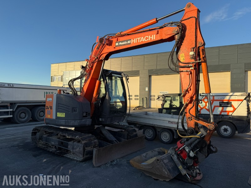 2012 Hitachi ZX 85US-3 - ROTOTILT - SENTRALSMØRING - BUNKRINGSPUMPE - Excavator: picture 2 2012 Hitachi ZX 85US-3 - ROTOTILT - SENTRALSMØRING - BUNKRINGSPUMPE - Excavator: picture 2