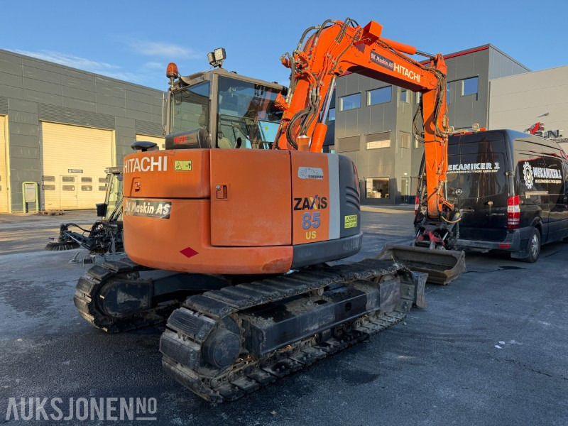 2012 Hitachi ZX 85US-3 - ROTOTILT - SENTRALSMØRING - BUNKRINGSPUMPE - Excavator: picture 3 2012 Hitachi ZX 85US-3 - ROTOTILT - SENTRALSMØRING - BUNKRINGSPUMPE - Excavator: picture 3