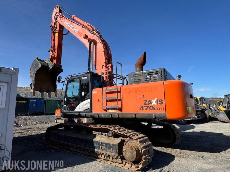 2013 Hitachi ZAXIS ZX470LCH-5B gravemaskin med 2 skuffer. - Excavator: picture 3 2013 Hitachi ZAXIS ZX470LCH-5B gravemaskin med 2 skuffer. - Excavator: picture 3