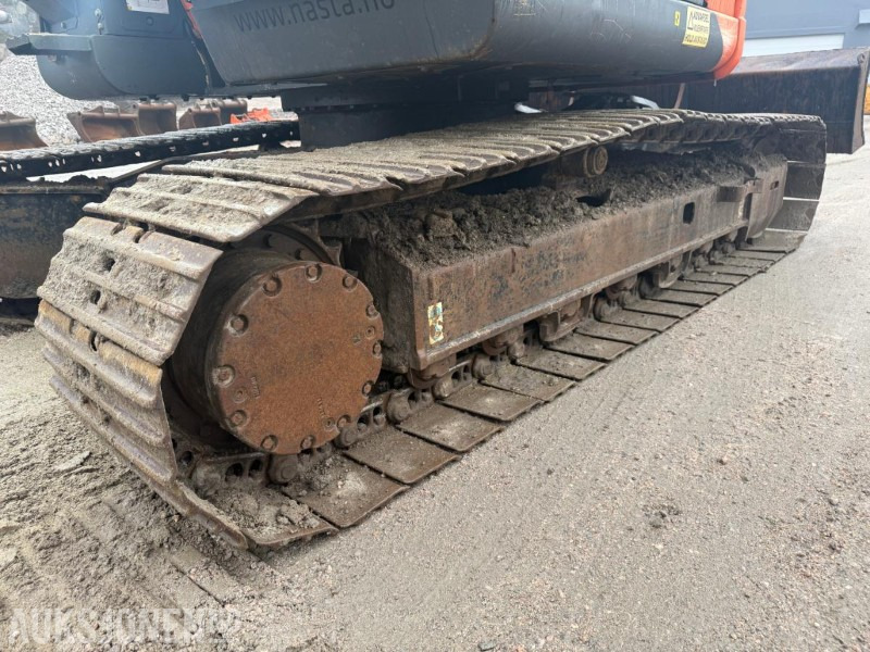 Excavator 2014 Hitachi Zaxis 135us BELTEGRAVER ENGCON TILTROTATOR SERVICEHISTORIKK SENTRALSMØRING 2 SKUFFER: picture 34