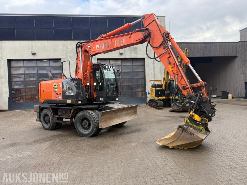 2014 Hitachi Zaxis 140W HJULGRAVER ENGCON ROTOTILT SERVICEHISTORIKK SENTRALSMØRING. - Excavator: picture 3 2014 Hitachi Zaxis 140W HJULGRAVER ENGCON ROTOTILT SERVICEHISTORIKK SENTRALSMØRING. - Excavator: picture 3