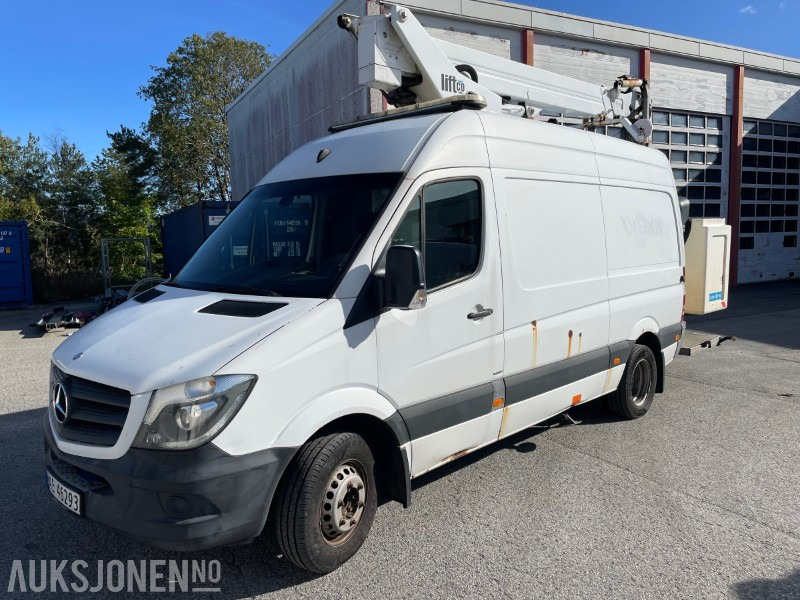 2015 Mercedes-Benz Sprinter 519 liftbil 190hk med Safi SCJ 14 personløfter EU OK - Truck mounted aerial platform: picture 1 2015 Mercedes-Benz Sprinter 519 liftbil 190hk med Safi SCJ 14 personløfter EU OK - Truck mounted aerial platform: picture 1