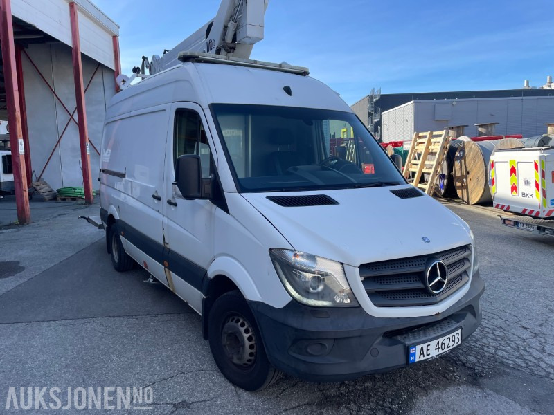 2015 Mercedes-Benz Sprinter 519 liftbil 190hk med Safi SCJ 14 personløfter EU OK - Truck mounted aerial platform: picture 3 2015 Mercedes-Benz Sprinter 519 liftbil 190hk med Safi SCJ 14 personløfter EU OK - Truck mounted aerial platform: picture 3