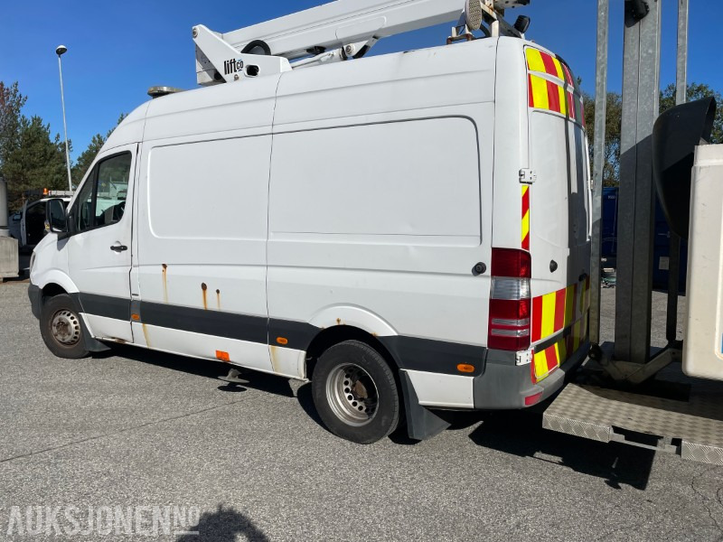 2015 Mercedes-Benz Sprinter 519 liftbil 190hk med Safi SCJ 14 personløfter EU OK - Truck mounted aerial platform: picture 4 2015 Mercedes-Benz Sprinter 519 liftbil 190hk med Safi SCJ 14 personløfter EU OK - Truck mounted aerial platform: picture 4