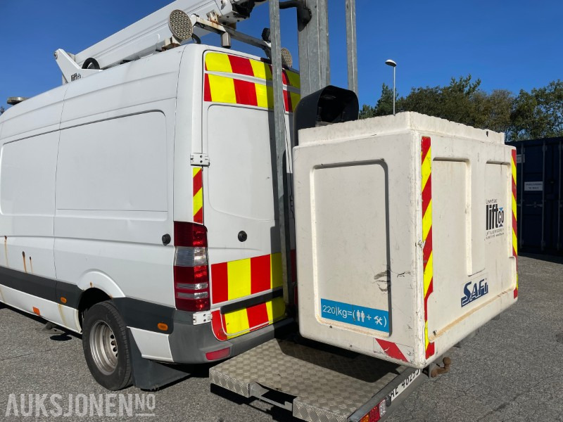 2015 Mercedes-Benz Sprinter 519 liftbil 190hk med Safi SCJ 14 personløfter EU OK - Truck mounted aerial platform: picture 5 2015 Mercedes-Benz Sprinter 519 liftbil 190hk med Safi SCJ 14 personløfter EU OK - Truck mounted aerial platform: picture 5