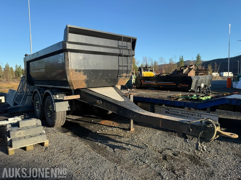 2015 Nor Slep PHV-18T - 2-aksler - Totalvekt 18 000kg - Tipper trailer: picture 3 2015 Nor Slep PHV-18T - 2-aksler - Totalvekt 18 000kg - Tipper trailer: picture 3