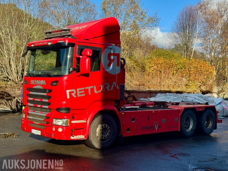 2015 Scania R-serie - Krokbil - Eu-godkjent til 01/26 - Km: 379186 - Hook lift truck: picture 1 2015 Scania R-serie - Krokbil - Eu-godkjent til 01/26 - Km: 379186 - Hook lift truck: picture 1