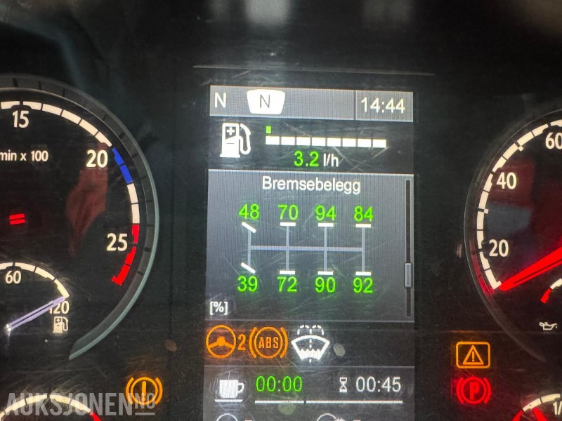 Hook lift truck 2015 Scania R580 8x4 tridem Krokbil / krokløft m/ JOAB 24t krok med knekk: picture 14 Hook lift truck 2015 Scania R580 8x4 tridem Krokbil / krokløft m/ JOAB 24t krok med knekk: picture 14