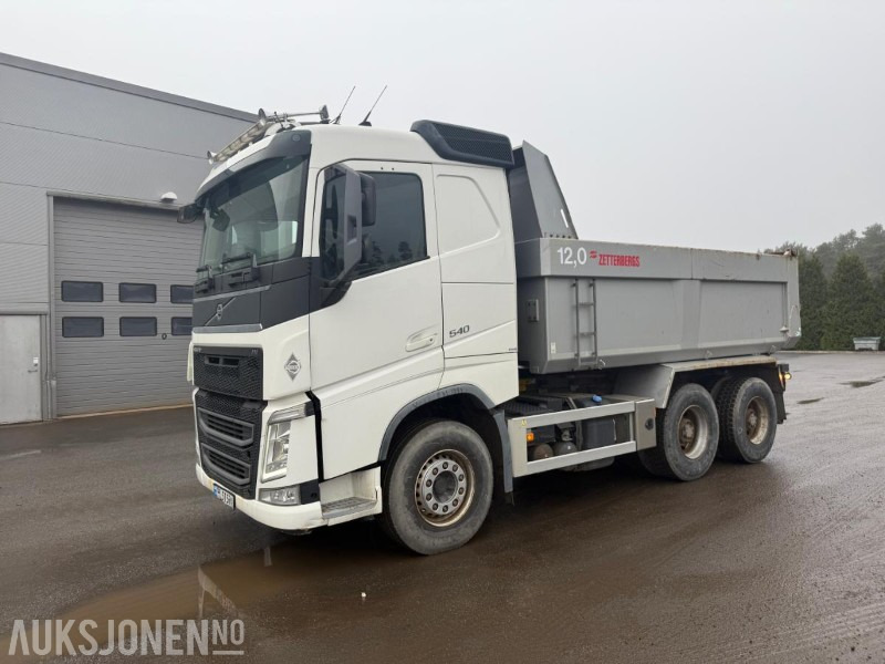 2015 VOLVO FH540 6X4 Euro6 TIPPBIL SERVICEHISTORIKK ZETTERBERG PÅBYGG. - Tipper: picture 3 2015 VOLVO FH540 6X4 Euro6 TIPPBIL SERVICEHISTORIKK ZETTERBERG PÅBYGG. - Tipper: picture 3