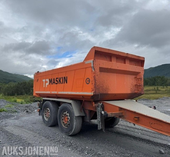 2016 Maur Bilpåbygg K2-19 Boggikjerre - Tipp - EU-Godkjent - Tipper trailer: picture 1 2016 Maur Bilpåbygg K2-19 Boggikjerre - Tipp - EU-Godkjent - Tipper trailer: picture 1