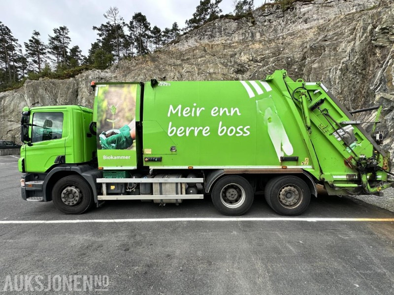 2016 Scania P320 Komprimatorbil - 2 kammer Inkl. biokammer/MTM påbygg - Garbage truck: picture 2 2016 Scania P320 Komprimatorbil - 2 kammer Inkl. biokammer/MTM påbygg - Garbage truck: picture 2