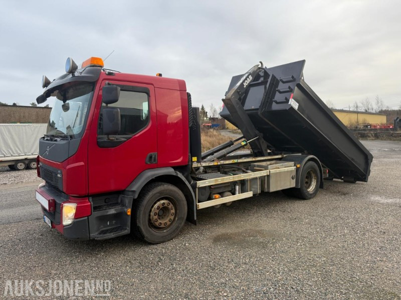 2016 Volvo FE 320 4X2 KROKBIL M/10 KUBIKKS GRUSKASSE - JOABKROK - SERVICEHISTORIKK. - Hook lift truck: picture 4 2016 Volvo FE 320 4X2 KROKBIL M/10 KUBIKKS GRUSKASSE - JOABKROK - SERVICEHISTORIKK. - Hook lift truck: picture 4