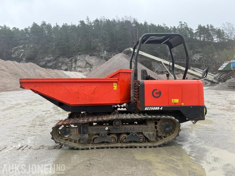 2017 Kubota KC 250 HR-4 RUNDTOMSVINGENDE BELTEDUMPER SERVICEHISTORIKK. - Dumper: picture 3 2017 Kubota KC 250 HR-4 RUNDTOMSVINGENDE BELTEDUMPER SERVICEHISTORIKK. - Dumper: picture 3