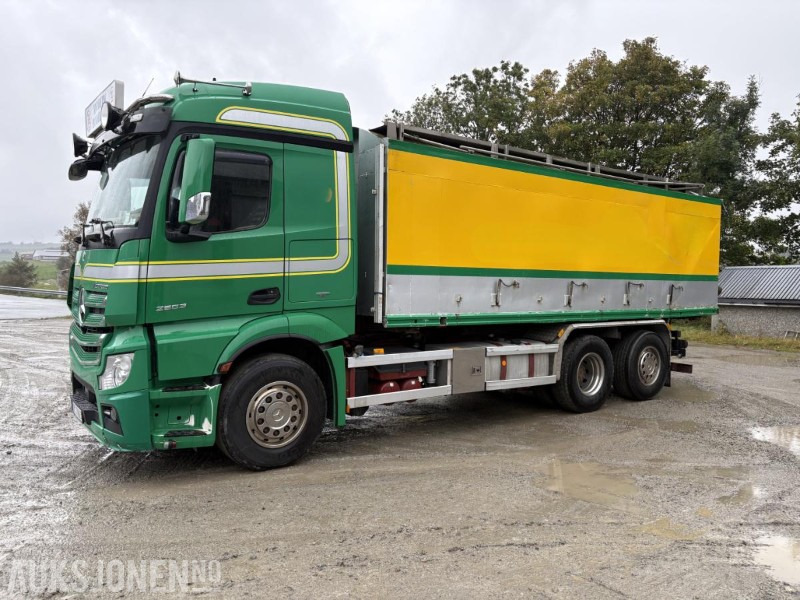2017 Mercedes-Benz 2553 ACTROS container bil - Cab chassis truck: picture 2 2017 Mercedes-Benz 2553 ACTROS container bil - Cab chassis truck: picture 2