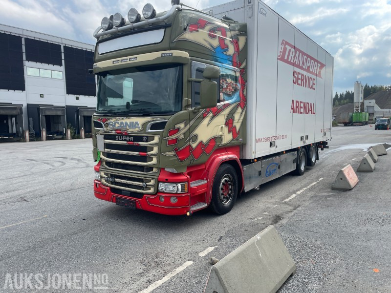2017 Scania R-580 Ekeriskap m/full sideåpning - Box truck: picture 2 2017 Scania R-580 Ekeriskap m/full sideåpning - Box truck: picture 2
