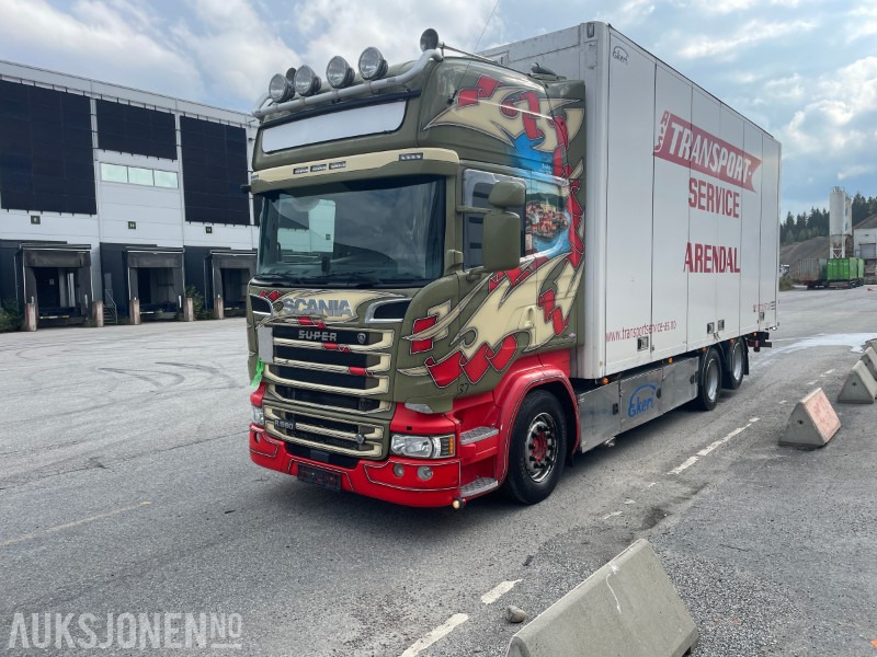 2017 Scania R-580 Ekeriskap m/full sideåpning - Box truck: picture 3 2017 Scania R-580 Ekeriskap m/full sideåpning - Box truck: picture 3