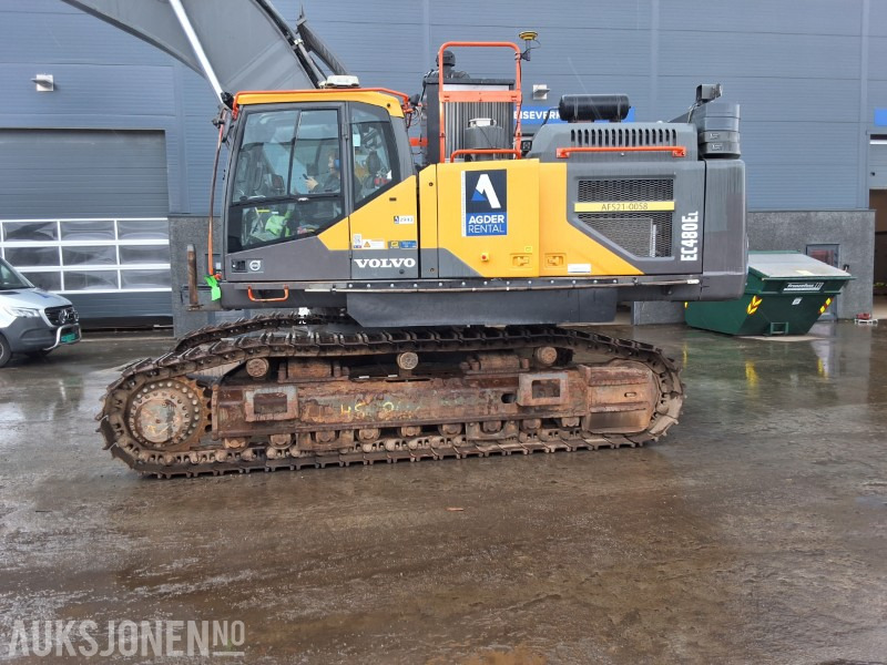 2017 Volvo EC480 ELR long reach 19 meter med AMV bortårn, GPS, Radiostyring - Excavator: picture 5 2017 Volvo EC480 ELR long reach 19 meter med AMV bortårn, GPS, Radiostyring - Excavator: picture 5
