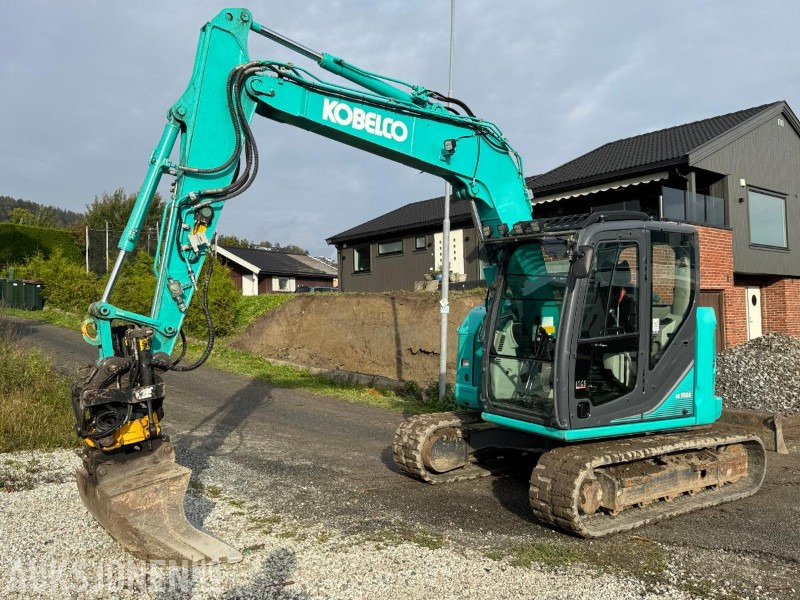 2018 Kobelco SK75SR-3E gravemaskin med 2 skuffer / Tiltrotator - Excavator: picture 1 2018 Kobelco SK75SR-3E gravemaskin med 2 skuffer / Tiltrotator - Excavator: picture 1