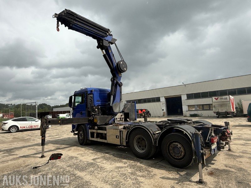2018 MAN MAN Tgs 26.500 Kran/Tipp/Trekkvogn påbygg med Tippkasse - Euro6T - - Crane truck: picture 4 2018 MAN MAN Tgs 26.500 Kran/Tipp/Trekkvogn påbygg med Tippkasse - Euro6T - - Crane truck: picture 4