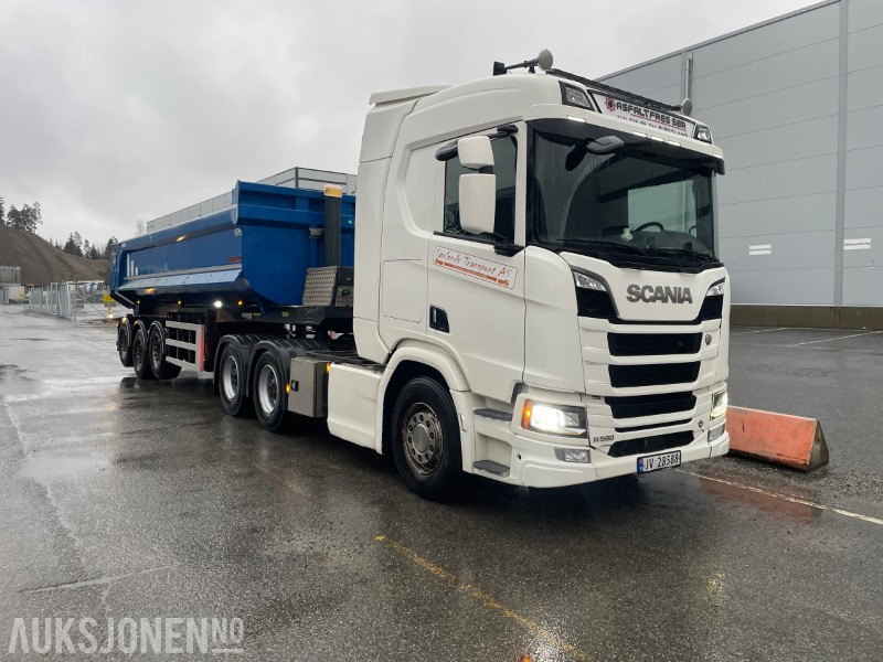 2018 Scania R580 6x4 m/2019 Maur tippsemi - Tipper: picture 1 2018 Scania R580 6x4 m/2019 Maur tippsemi - Tipper: picture 1
