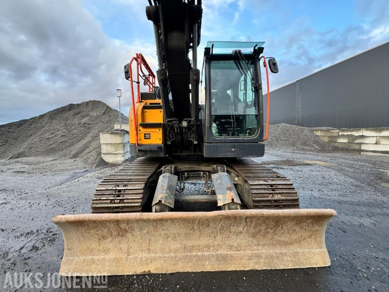 Excavator 2018 Volvo ECR145EL - 16,5 tonns gravemaskin - Knekkbom - Leica GPS - Sentralsmøring - Bunkringspumpe - 2 skuffer - Sertifiseres før salg: picture 9