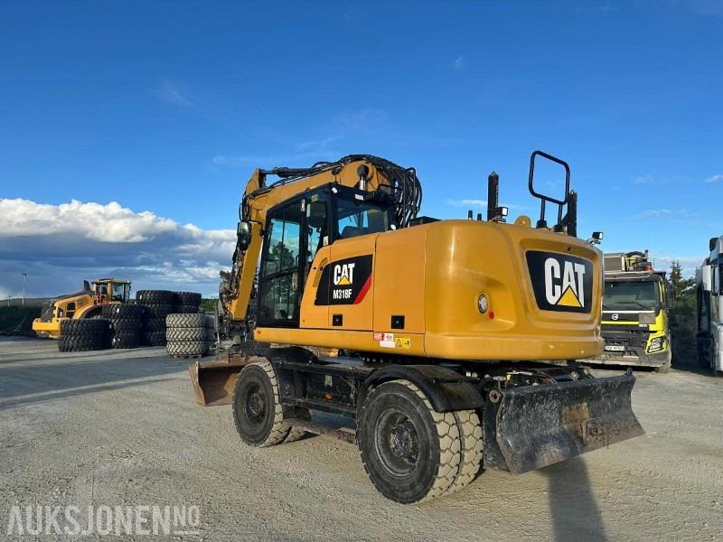 2019 Cat M318F hjulgraver med tiltrotator og skuff - Excavator: picture 3 2019 Cat M318F hjulgraver med tiltrotator og skuff - Excavator: picture 3