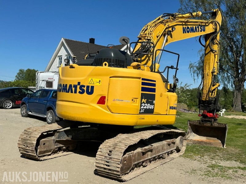 2019 Komatsu PC228USLC-11 - Gravemaskin - Tiltrotator R8 - Topcon GPS - 2skuffer - Sentralsmøring - 4467timer - Excavator: picture 4 2019 Komatsu PC228USLC-11 - Gravemaskin - Tiltrotator R8 - Topcon GPS - 2skuffer - Sentralsmøring - 4467timer - Excavator: picture 4