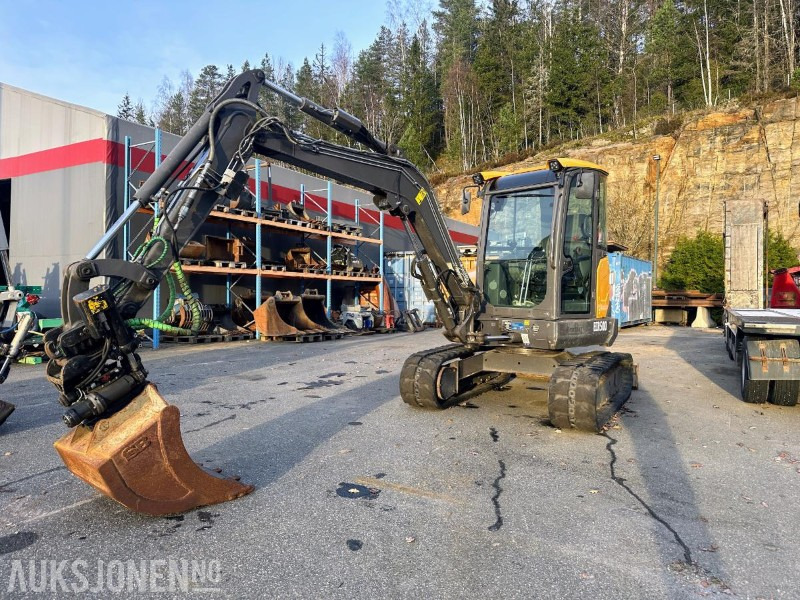 2019 VOLVO ECR50D MINIGRAVER 5 TONN STEELWRIST TILTROTATOR S40 1945 TIMER - Mini excavator: picture 1 2019 VOLVO ECR50D MINIGRAVER 5 TONN STEELWRIST TILTROTATOR S40 1945 TIMER - Mini excavator: picture 1
