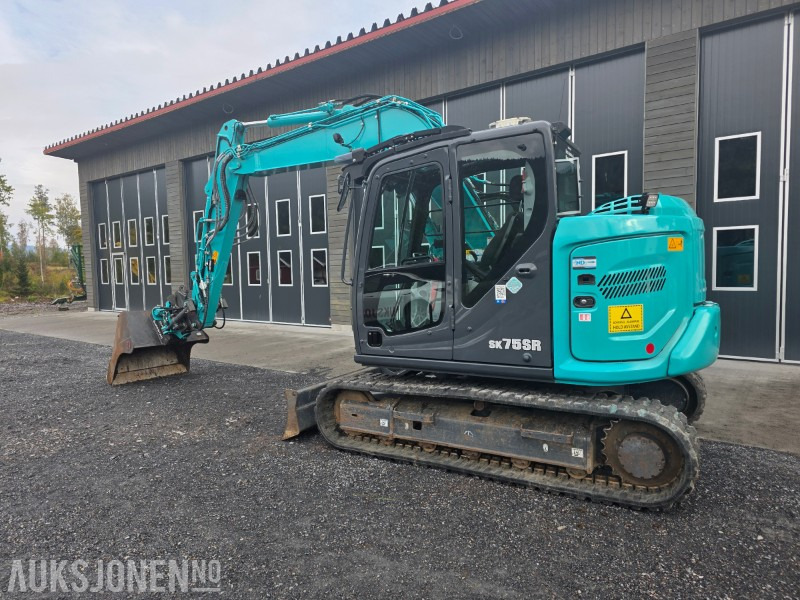 2020 SK75SR-7 Beltegraver - 1486 timer - SMP Tiltrotator - Pusseskuff - Graveskuff - Smalskuff - Sertifisert - Sentralsmøring - Excavator: picture 3 2020 SK75SR-7 Beltegraver - 1486 timer - SMP Tiltrotator - Pusseskuff - Graveskuff - Smalskuff - Sertifisert - Sentralsmøring - Excavator: picture 3