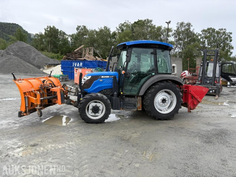2020 Solis 50 med frontlaster,strøapparat og brøyteskjær - Farm tractor: picture 2 2020 Solis 50 med frontlaster,strøapparat og brøyteskjær - Farm tractor: picture 2