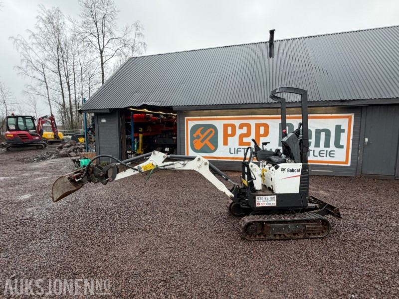 2021 Bobcat E10z minigraver - Pusseskuff 77 cm - SE hydraulisk tilt - Mini excavator: picture 2 2021 Bobcat E10z minigraver - Pusseskuff 77 cm - SE hydraulisk tilt - Mini excavator: picture 2