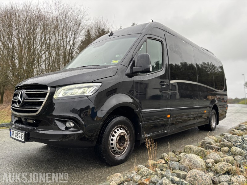 2021 MERCEDES-BENZ SPRINTER ILE AUTOMOTIVE 519 3.0 V6 DIESEL 16+1SETER. MIKROFON. WEBASTO. HENGERFESTE - Minibus, Passenger van: picture 1 2021 MERCEDES-BENZ SPRINTER ILE AUTOMOTIVE 519 3.0 V6 DIESEL 16+1SETER. MIKROFON. WEBASTO. HENGERFESTE - Minibus, Passenger van: picture 1