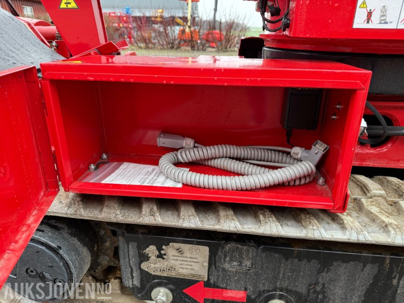 Aerial platform 2022 CMC S23 spiderlift, 23m arb.høyde, automatisk nivellering, merkefrie belter, radiokontroll, Diesel/ 230V: picture 29