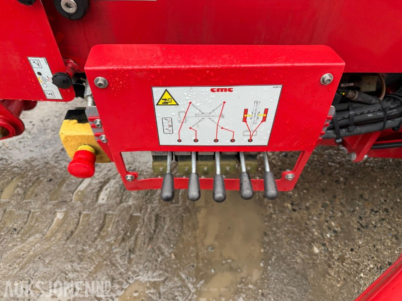 Aerial platform 2022 CMC S23 spiderlift, 23m arb.høyde, automatisk nivellering, merkefrie belter, radiokontroll, Diesel/ 230V: picture 24