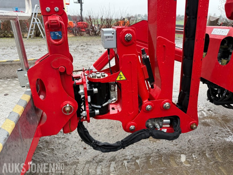 Aerial platform 2022 CMC S23 spiderlift, 23m arb.høyde, automatisk nivellering, merkefrie belter, radiokontroll, Diesel/ 230V: picture 28