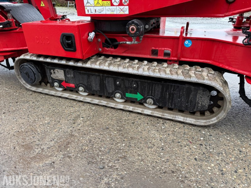 Aerial platform 2022 CMC S23 spiderlift, 23m arb.høyde, automatisk nivellering, merkefrie belter, radiokontroll, Diesel/ 230V: picture 16