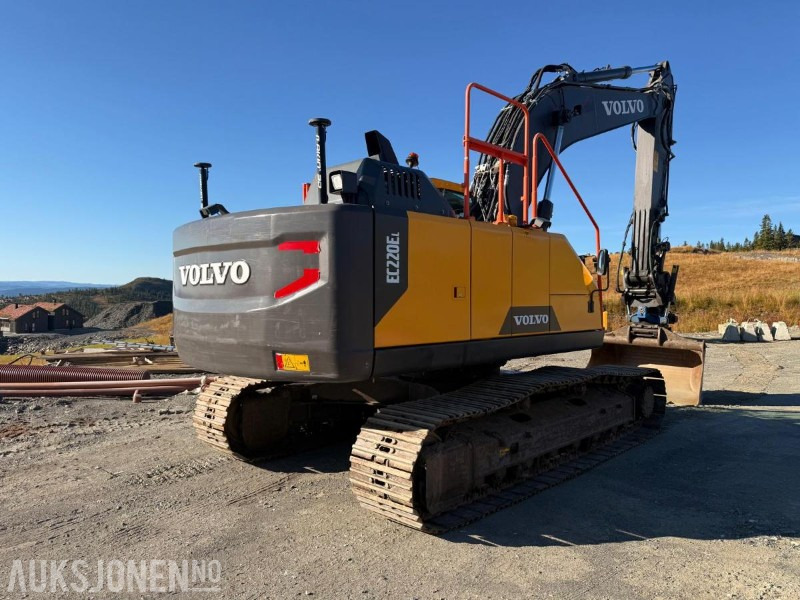 2022 Volvo EC220ELL - SMP TILTROTATOR-GPS-SERVICEHISTORIKK - 3013T - Excavator: picture 5 2022 Volvo EC220ELL - SMP TILTROTATOR-GPS-SERVICEHISTORIKK - 3013T - Excavator: picture 5