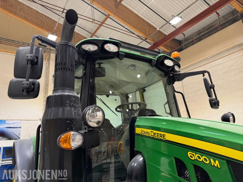 Farm tractor 2023 John Deere 6100M TRAKTOR MED 2 SETT HJUL, KUN 1543 TIMER: picture 18