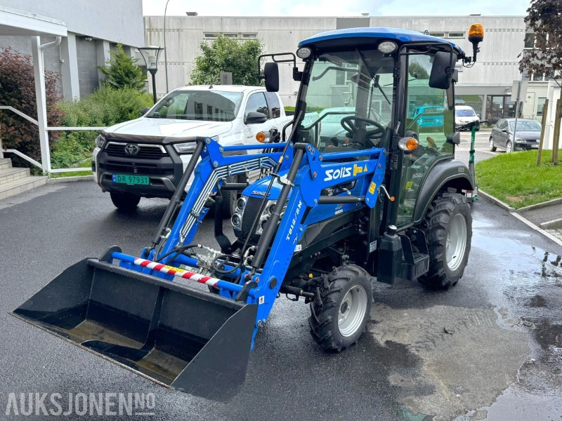 2024 Solis 26 HST minitraktor | kun 15 timer | 4WD | frontlaster m/ skuffe | varmeapparat - Farm tractor: picture 1 2024 Solis 26 HST minitraktor | kun 15 timer | 4WD | frontlaster m/ skuffe | varmeapparat - Farm tractor: picture 1