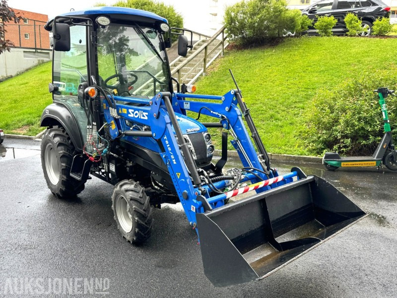 2024 Solis 26 HST minitraktor | kun 15 timer | 4WD | frontlaster m/ skuffe | varmeapparat - Farm tractor: picture 3 2024 Solis 26 HST minitraktor | kun 15 timer | 4WD | frontlaster m/ skuffe | varmeapparat - Farm tractor: picture 3