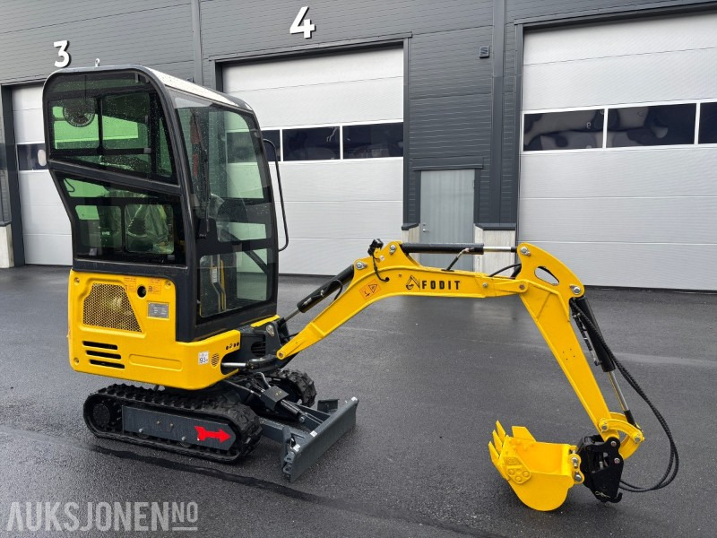 2025 Fodit FT327N Zero Tail 1,8 tonn - Mini excavator: picture 5 2025 Fodit FT327N Zero Tail 1,8 tonn - Mini excavator: picture 5