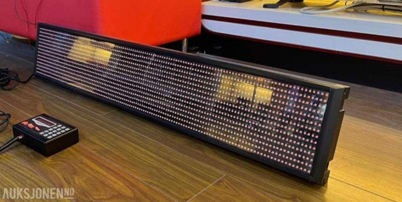 2025 LED Tekstskilt med kontrollpanel - NYTT! - Construction equipment: picture 3 2025 LED Tekstskilt med kontrollpanel - NYTT! - Construction equipment: picture 3