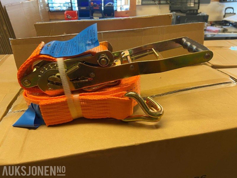 40stk nye Jekkestropper 5t-10m Ergo - God kvalitet! - Construction equipment: picture 1 40stk nye Jekkestropper 5t-10m Ergo - God kvalitet! - Construction equipment: picture 1