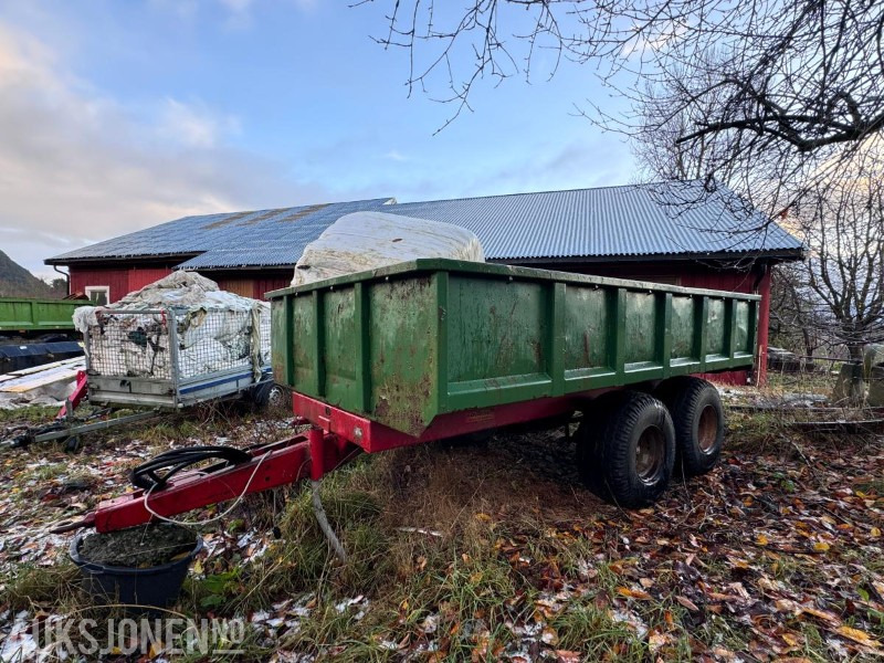 1997 Agromet - T041/K Traktorhenger / Dumperhenger - Nyttelast 9650 kg - Hydraulisk brems - Agricultural machinery: picture 1 1997 Agromet - T041/K Traktorhenger / Dumperhenger - Nyttelast 9650 kg - Hydraulisk brems - Agricultural machinery: picture 1