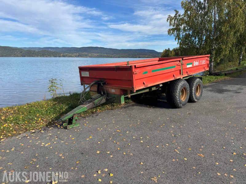 2003 Orkel T85S Traktorhenger med hydraulisk baklem - Agricultural machinery: picture 1 2003 Orkel T85S Traktorhenger med hydraulisk baklem - Agricultural machinery: picture 1