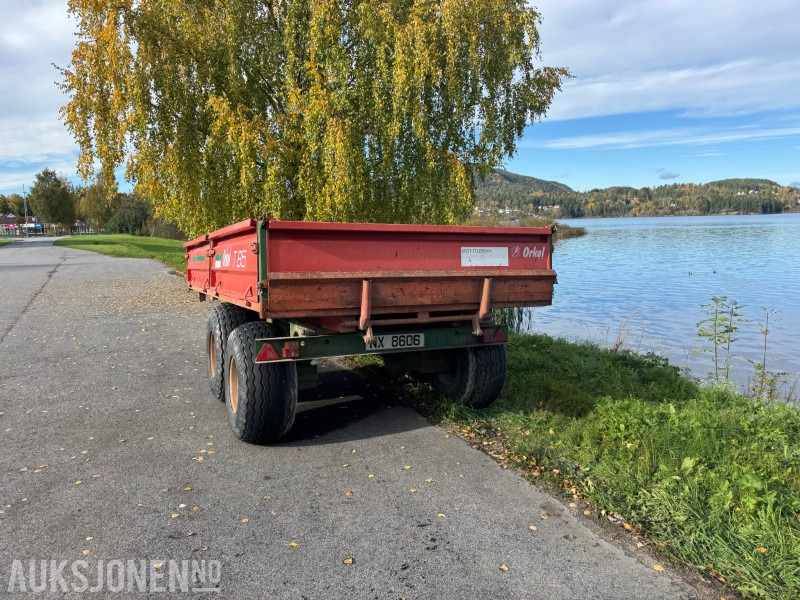 2003 Orkel T85S Traktorhenger med hydraulisk baklem - Agricultural machinery: picture 5 2003 Orkel T85S Traktorhenger med hydraulisk baklem - Agricultural machinery: picture 5